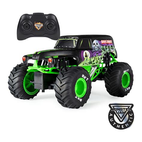 mini rc grave digger|1 15 scale grave digger.